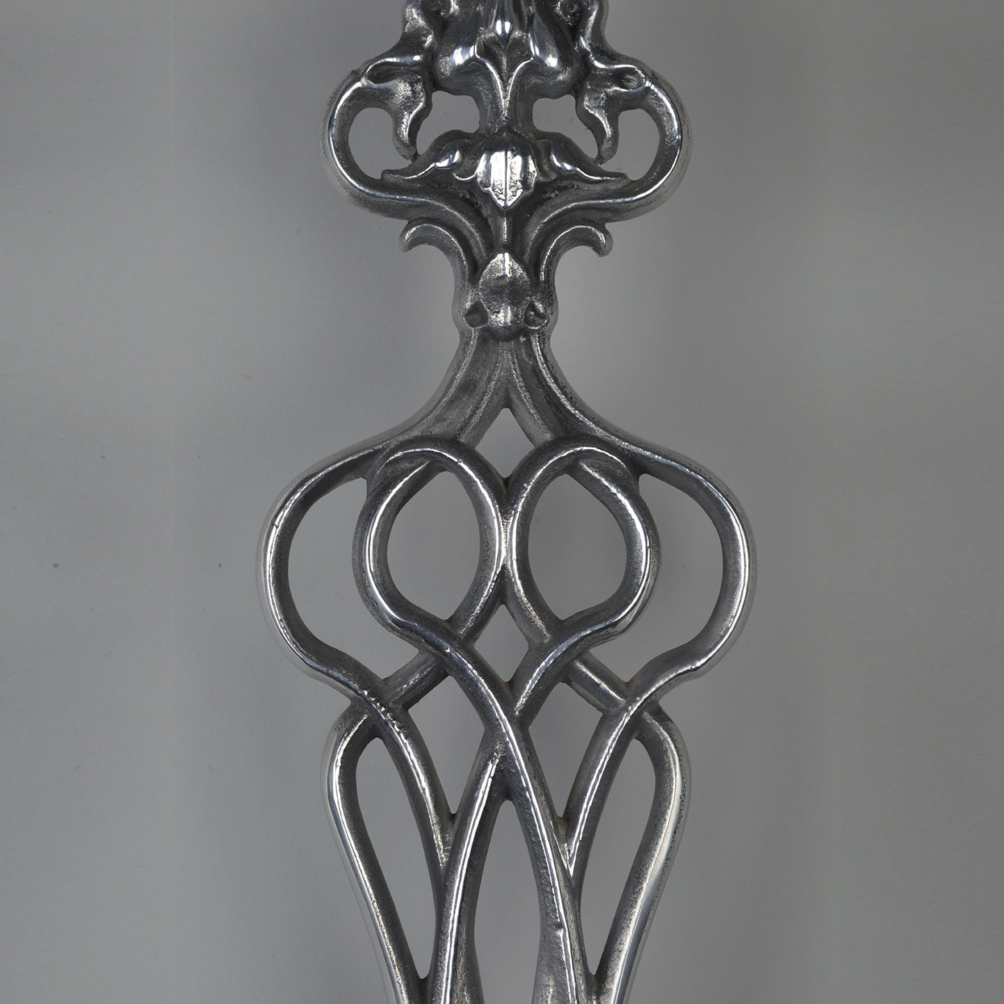 Juliette Spindle - Aged Aluminium 1 Juliette Spindle - Aged Aluminium