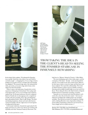 Kitchen_bathroom-300 Zigzag's Chelsea Staircase in Country and Garden Magazine