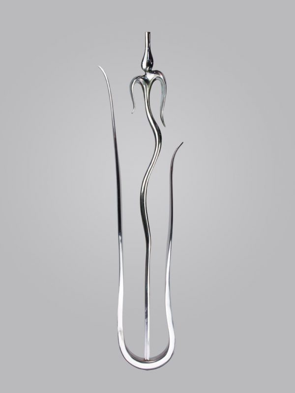 Tulip 1 and Leaf Spindle - Bright Aluminium