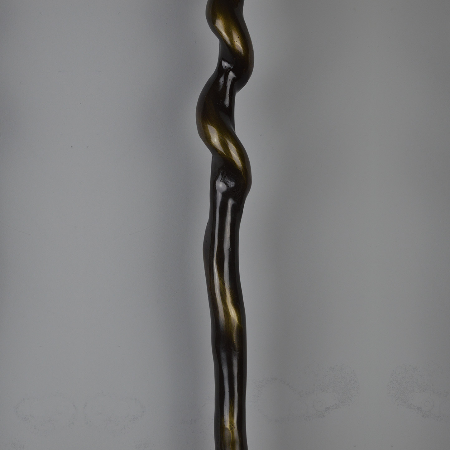 Twisted 2 Spindle - Aged Bronze 1 Twisted 2 Spindle - Aged Bronze