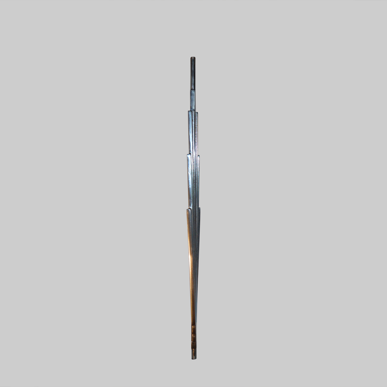 Deco Spindle - Bright Aluminium 2 Deco Spindle - Bright Aluminium