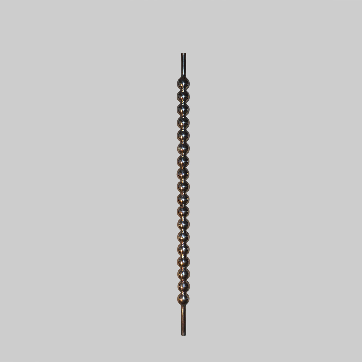 Balls Spindle - Bright Aluminium 2 Balls Spindle - Bright Aluminium
