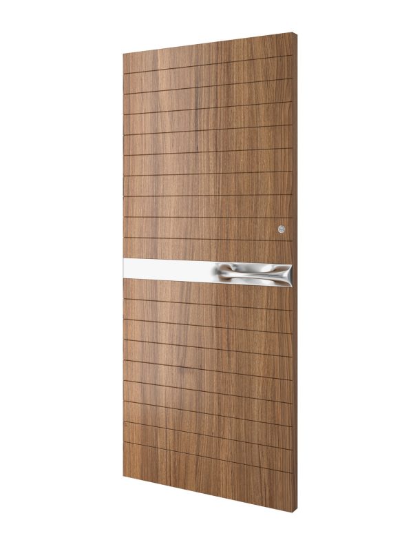 Wood Groove Pattern Door