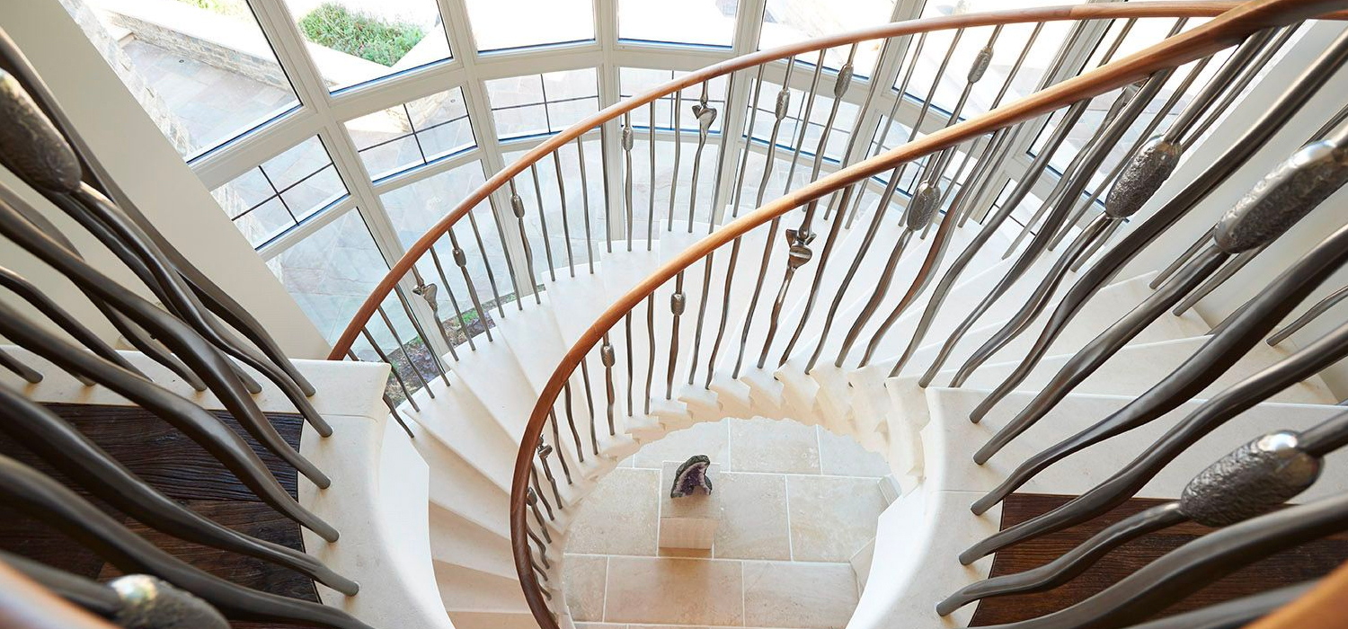 surreyheader Bulrush and Reed  Balustrade - Slate Grey