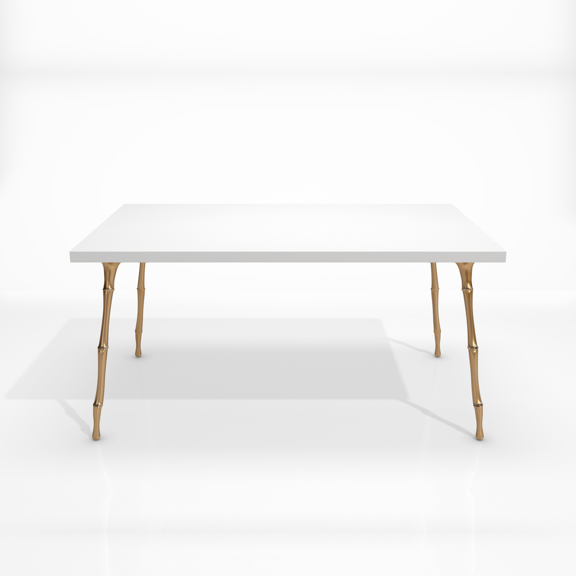 table bamboo bronze satin white top_SQ