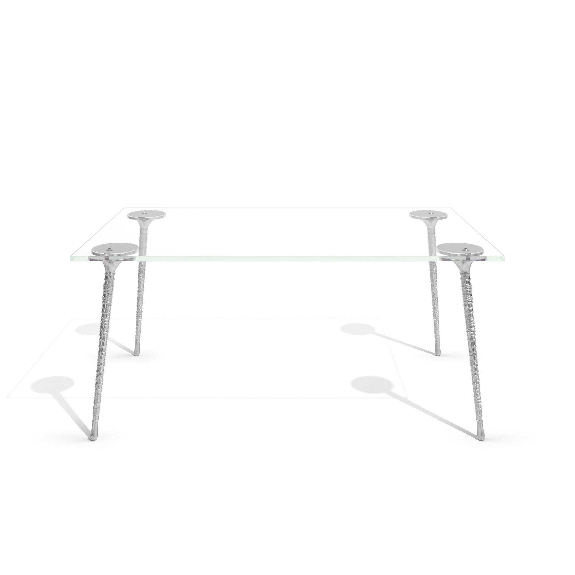 table glass rings chrome_SQ