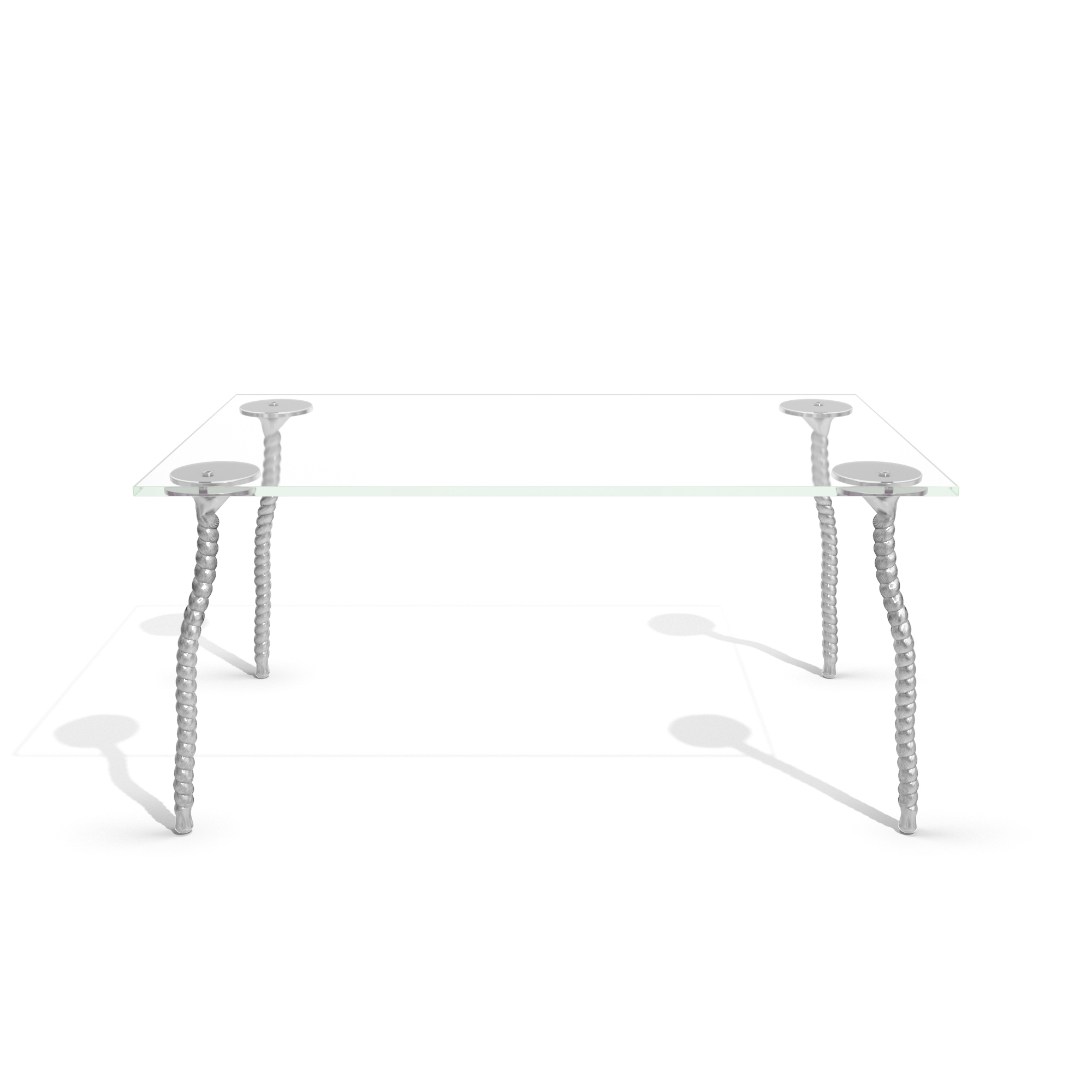 table glass rope chrome_SQ