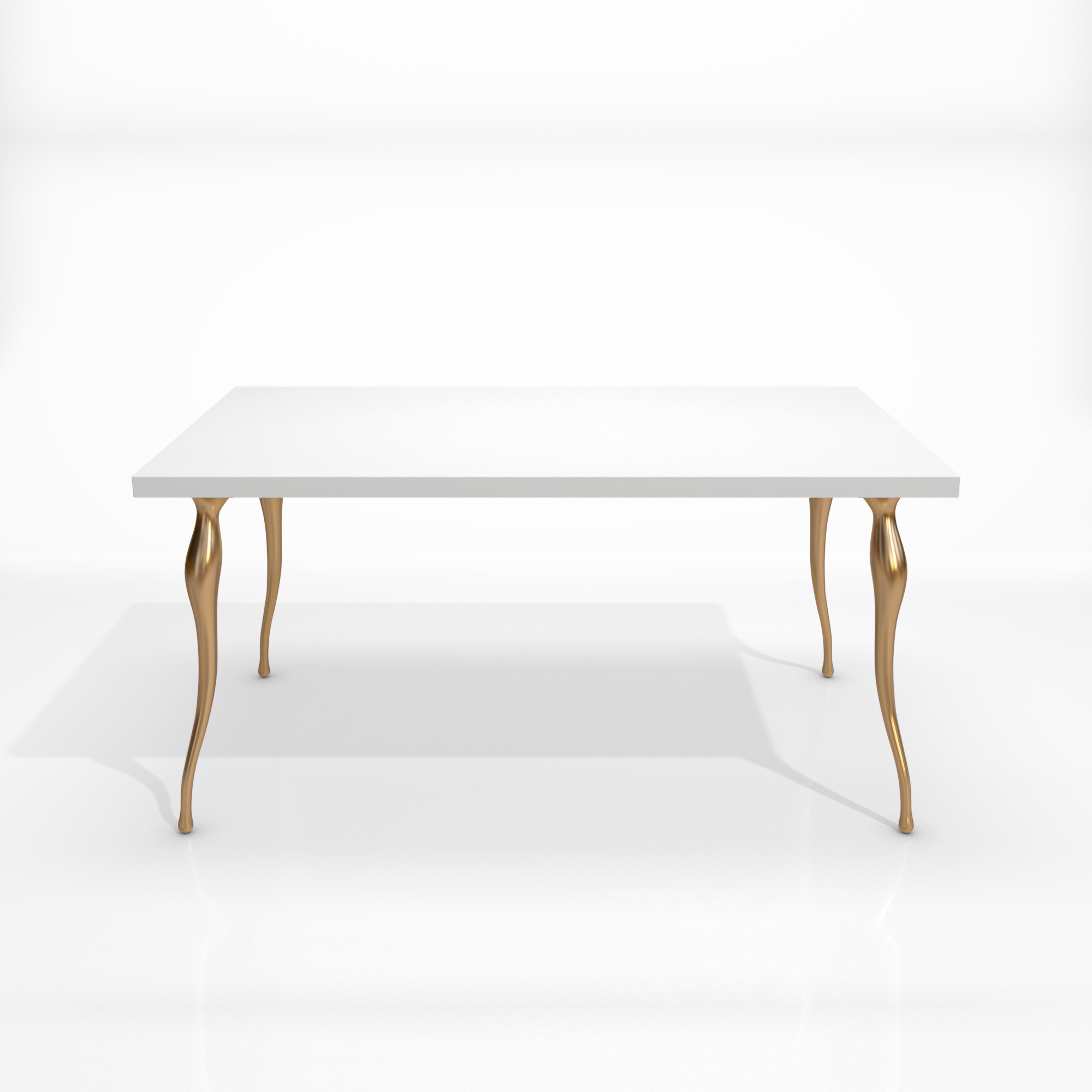 table wisp bronze satin white top_SQ