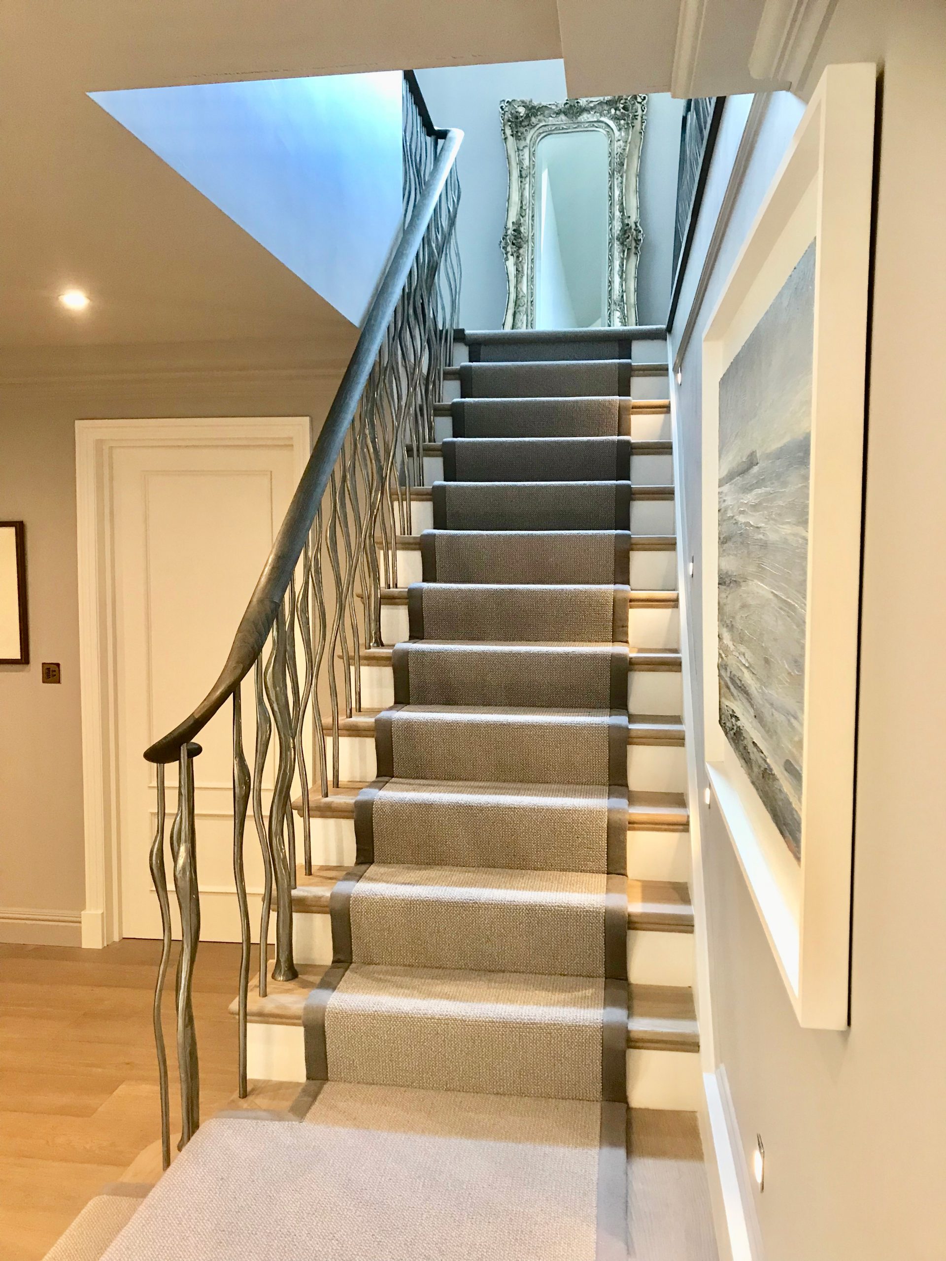 Textured Wisp Balustrade – Bright Polish Textured Wisp Balustrade – Bright Polish