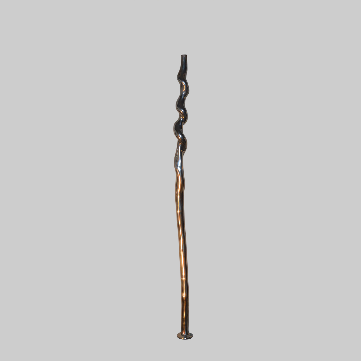 Twisted 3 Spindle - Bright aluminium